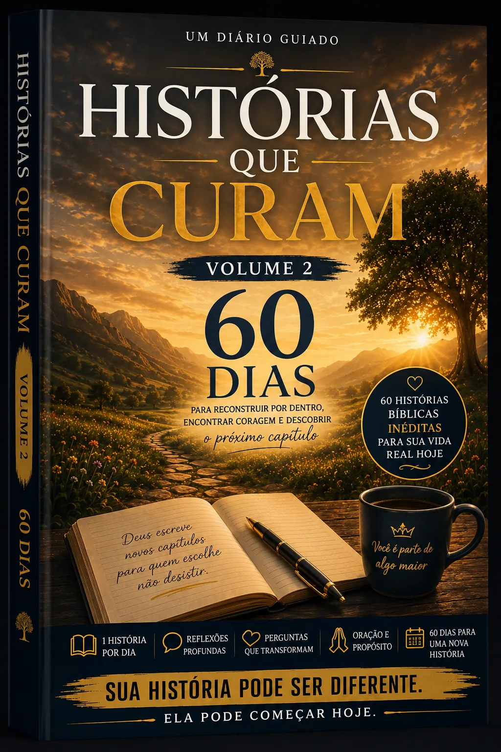 Capa de Historias que Sanan — 60 Días